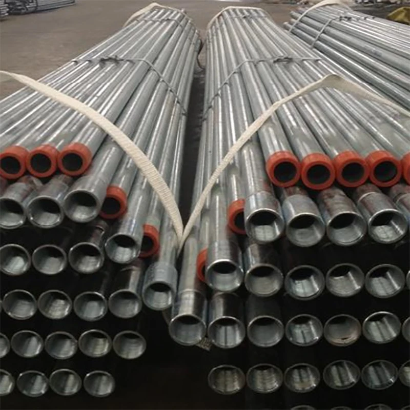 Hot-dip Galvanized Electrical Steel Conduits two Hot-dip Galvanized Electrical Steel Conduits two