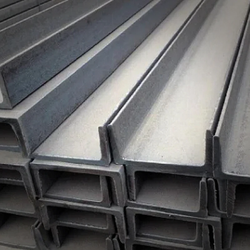 U Section Steel Black